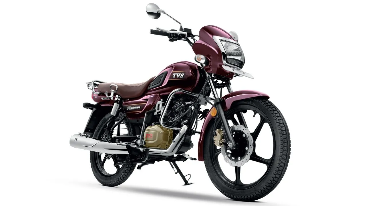 TVS Radeon BS6 Chrome Purple