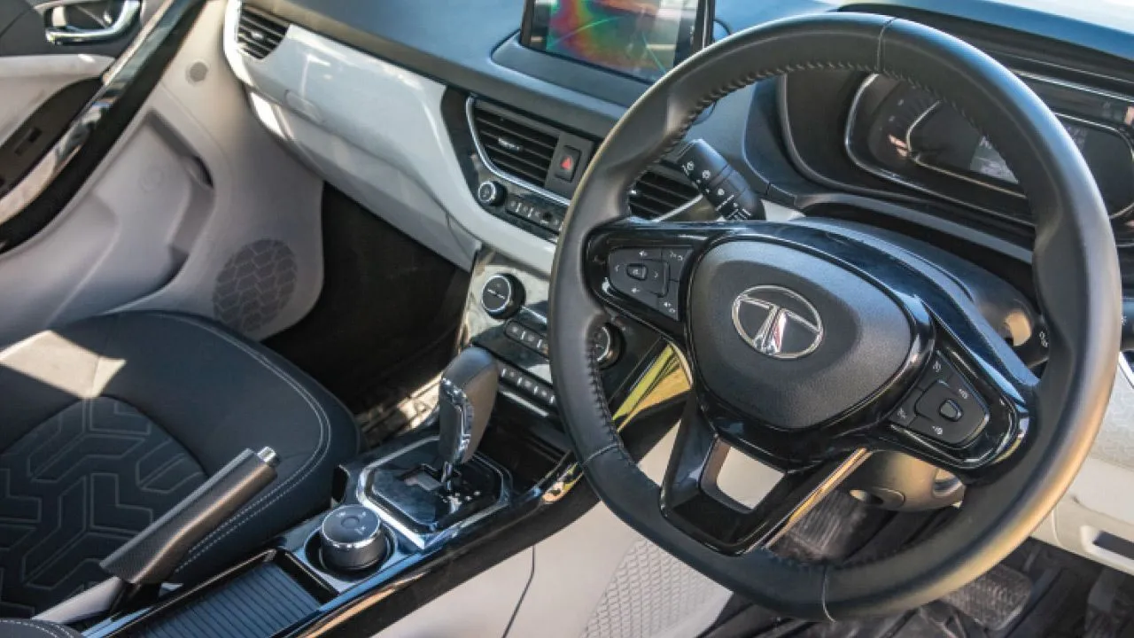 new tata nexon petrol amt interior