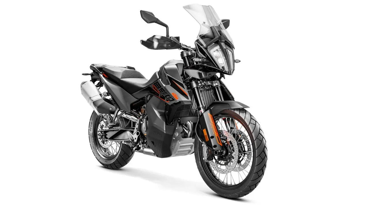 KTM 890 Adventure Black Front Quarter