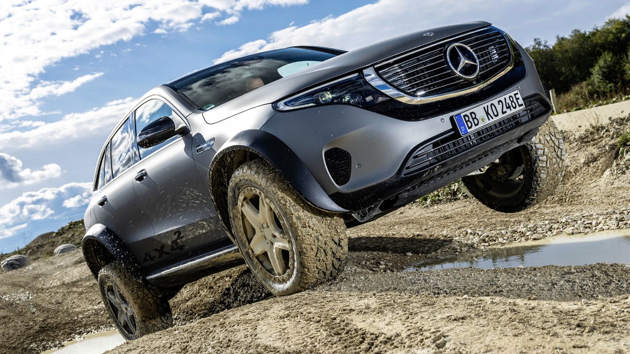 Mercedes Benz EQC 4x4 Concept Offroad Front