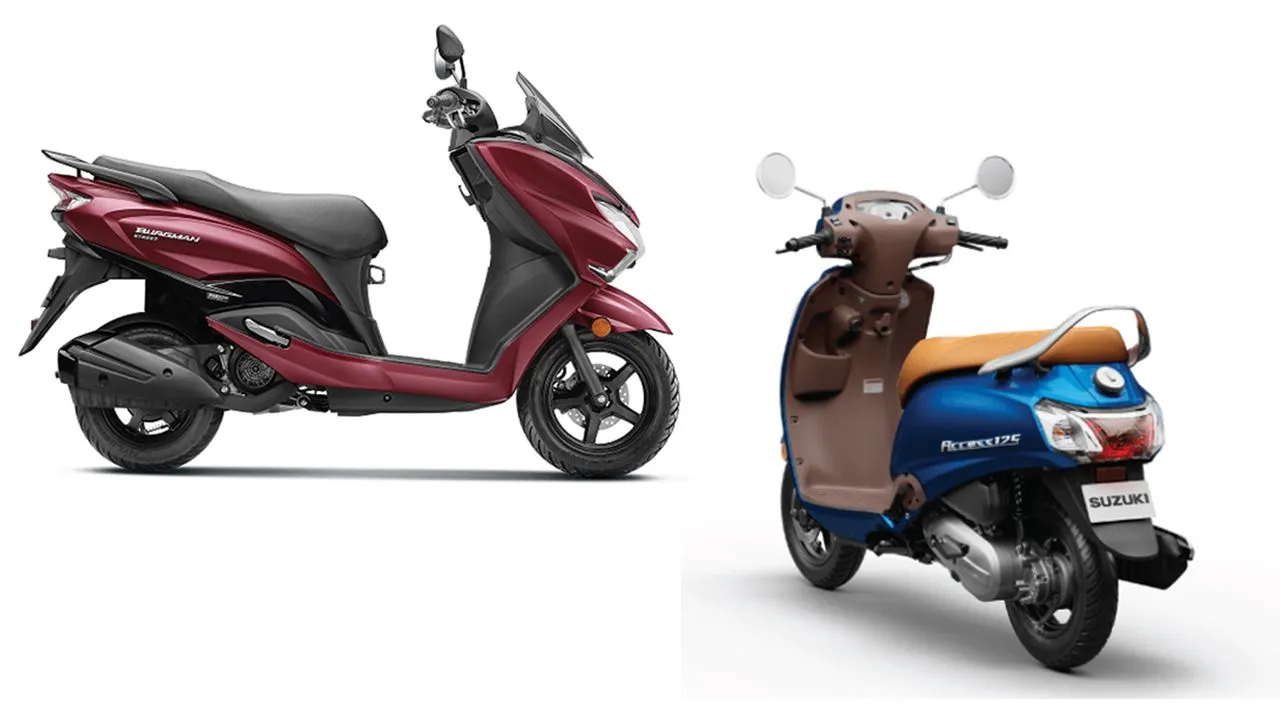Suzuki Burgman Street 125 And Access 125 Launched With Suzuki Ride Connect