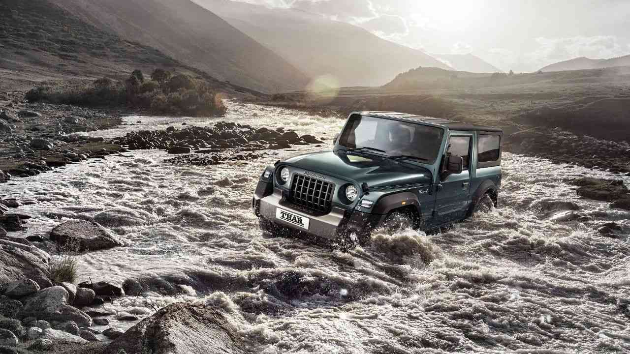 All New Mahindra Thar 9000 Bookings River Crossing