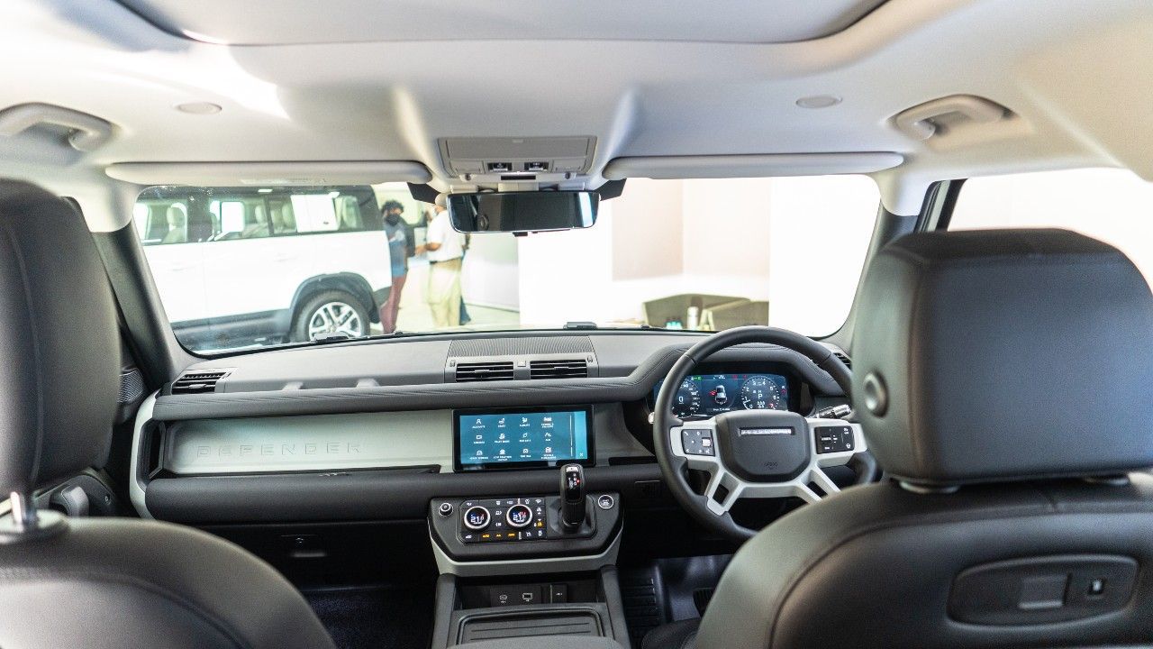 Land Rover Defender 110 Preview Interior Dashboard