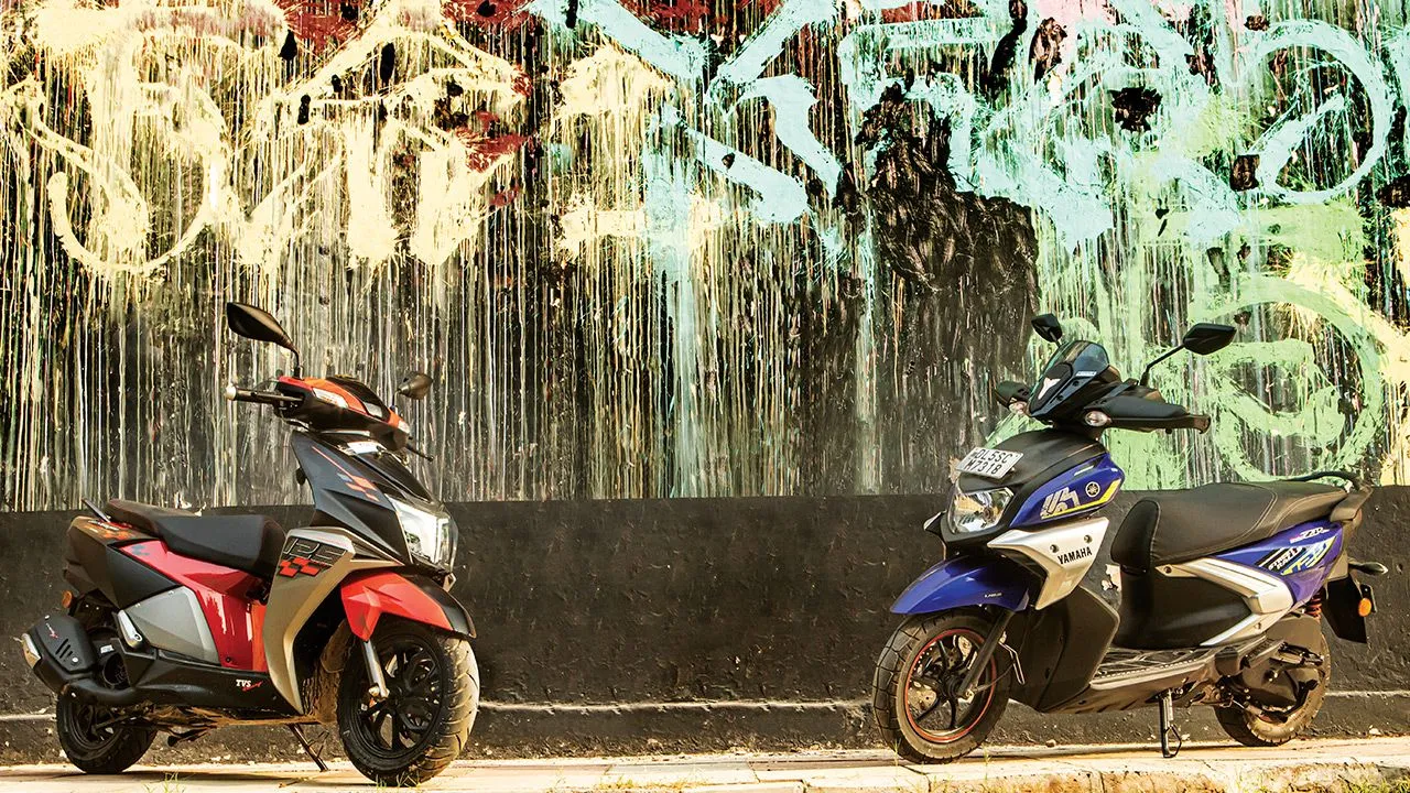 Tvs Ntorq Race Edition Vs Yamaha Ray Zr 125 Street Rally1