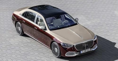 Mercedes Maybach S Class Top Front Quarter Static