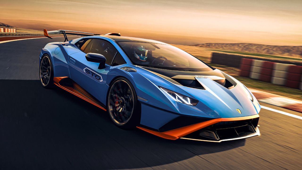 Lamborghini Huracan STO Front Quarter Motion