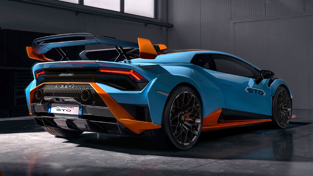 Lamborghini Huracan STO Rear Quarter Static