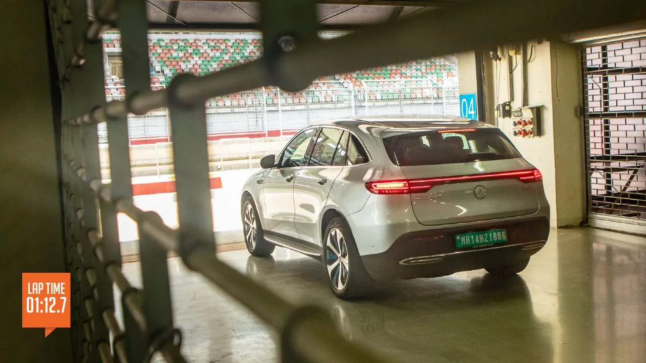 Mercedes Benz EQC Track Test