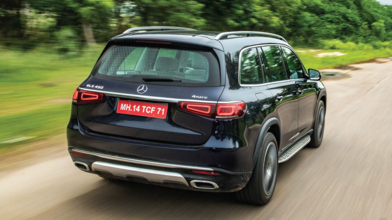 Mercedes Benz GLS Three Quarter Action