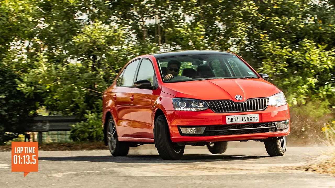 Skoda Rapid Track Test