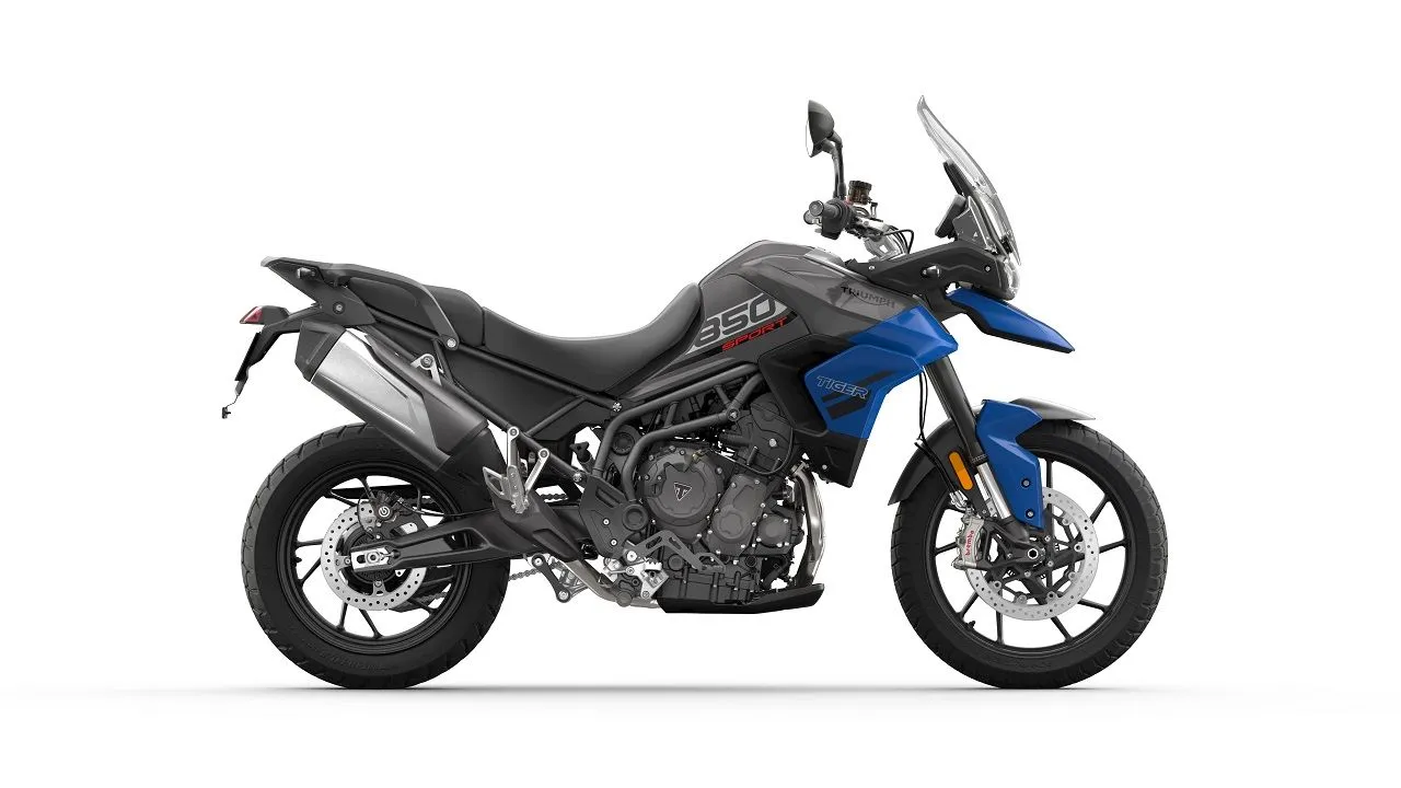 Tiger 850 Sport Graphite And Caspian Blue