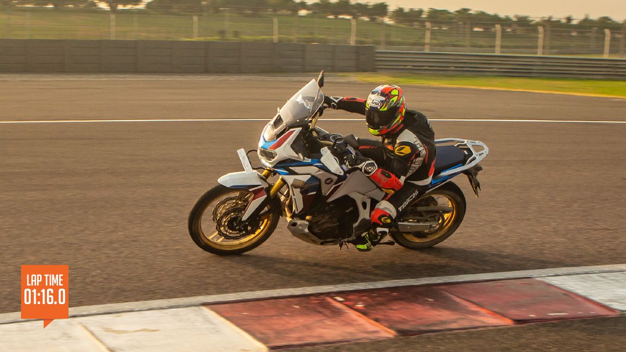 Honda Africa Twin Track Test