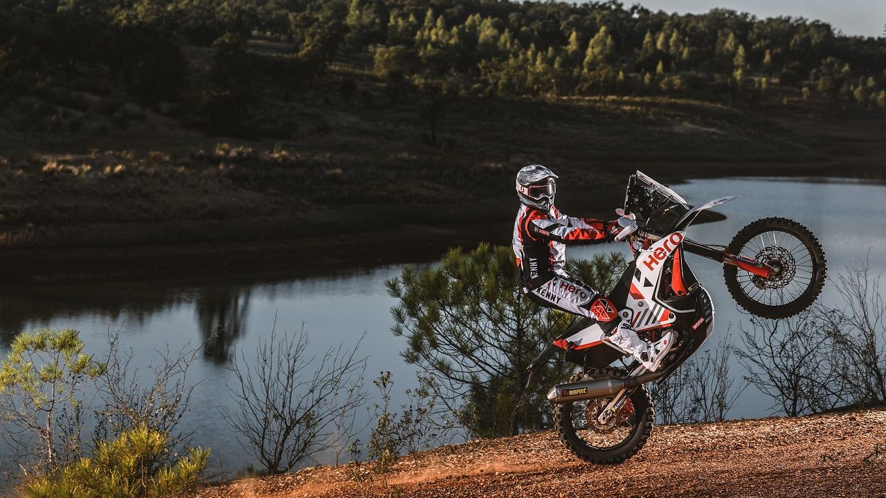 Hero MotoSports Team Rally Rider Sebastian Buhler