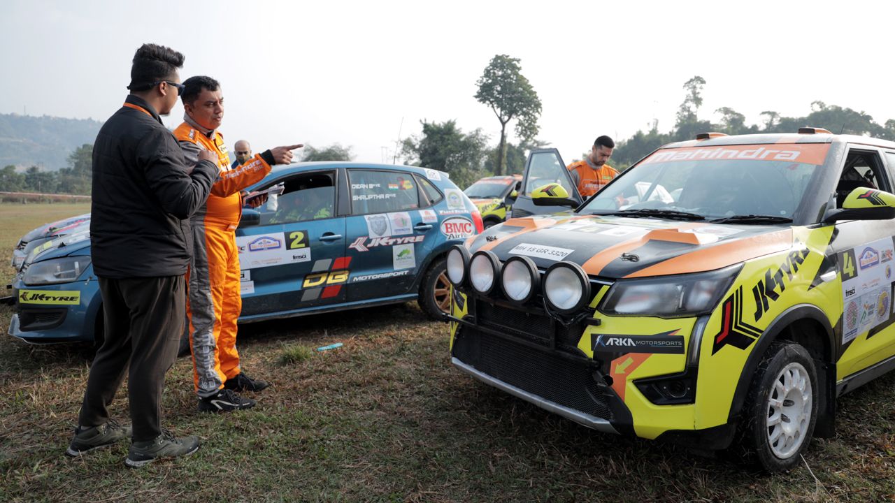 INRC 2020 Round 1 Musa Sherif And Gaurav Gill Team JK Tyre