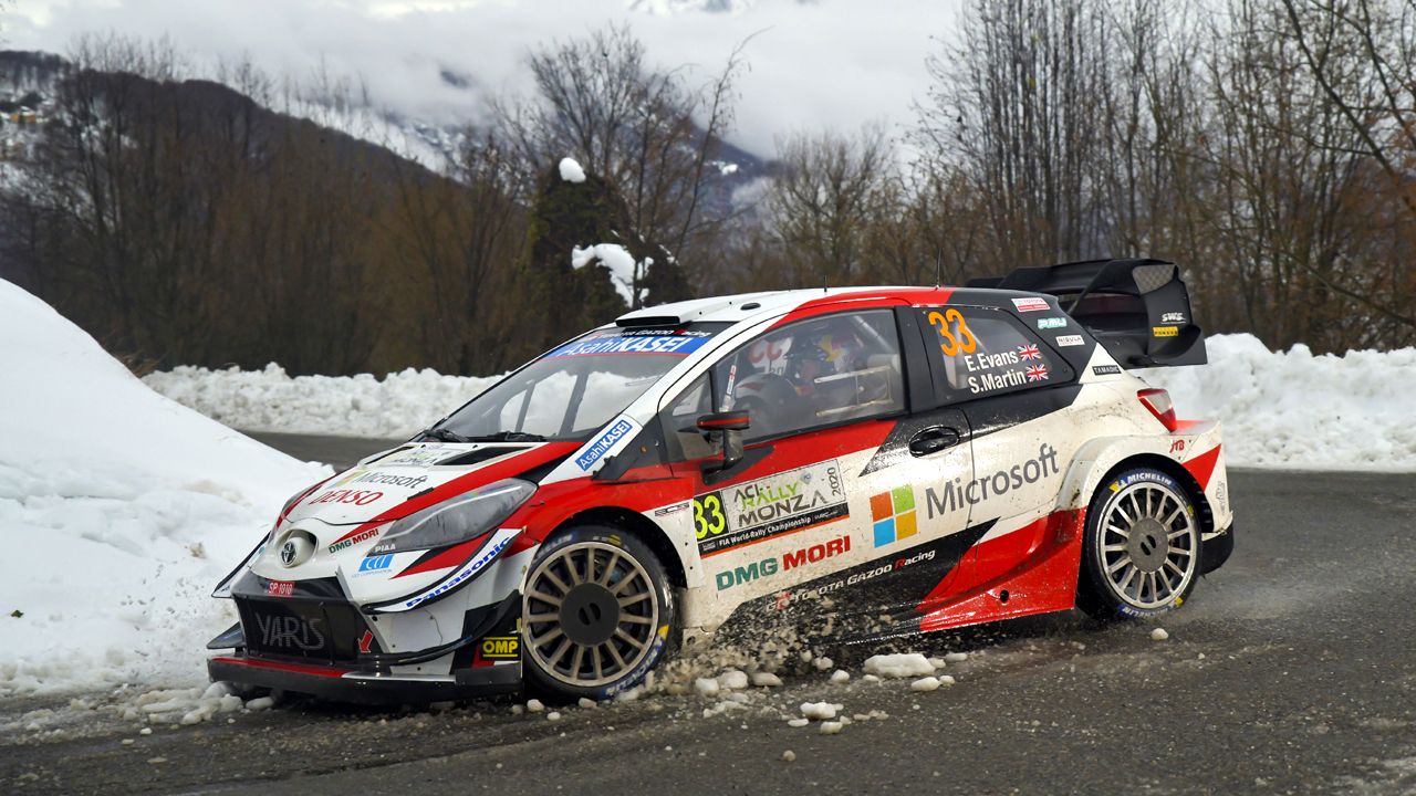 WRC 2020 Rally Monza Evans Martin 2
