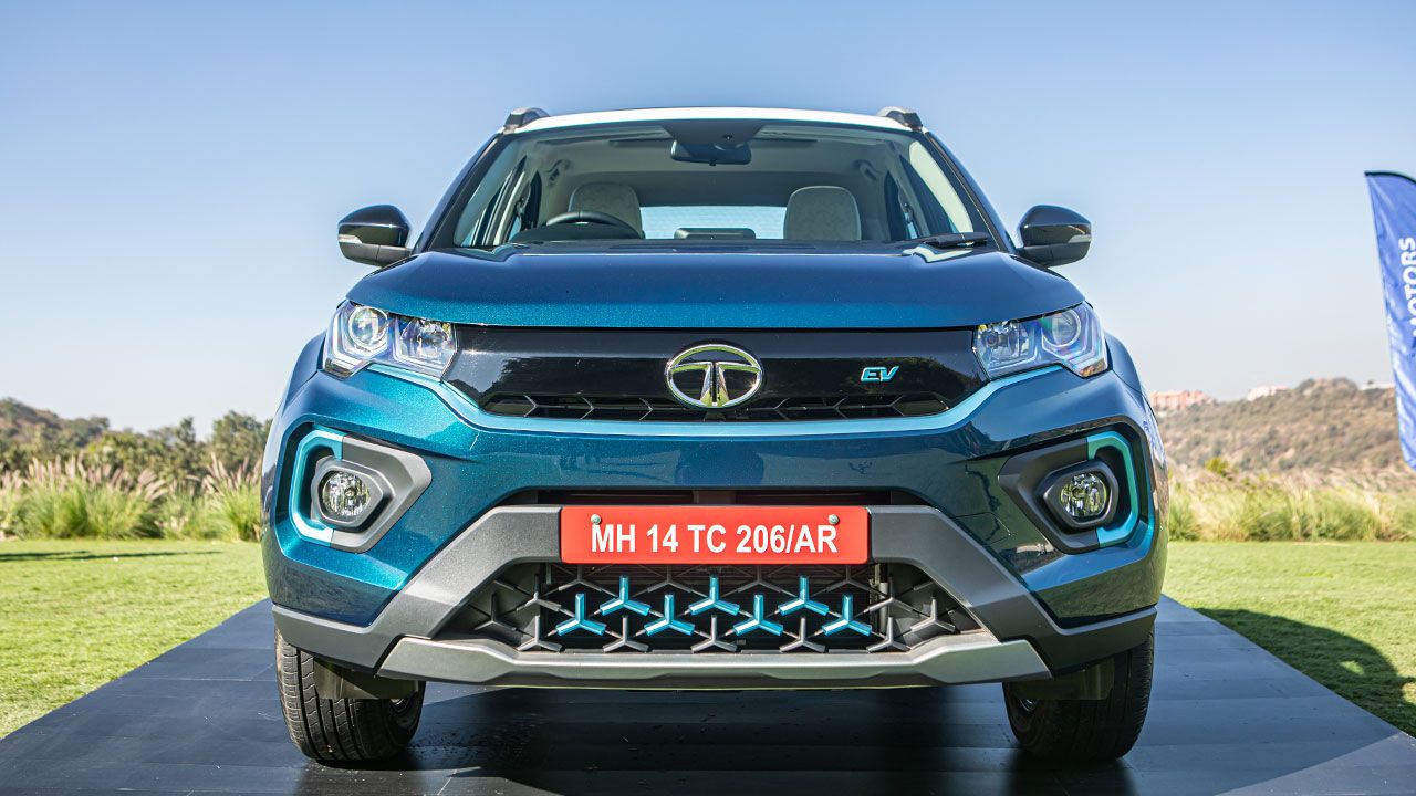 Tata Nexon Ev Front
