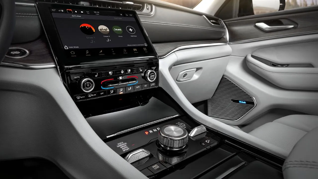 2021 Jeep Grand Cherokee L Centre Console