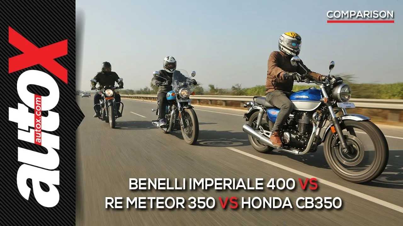 Benelli Imperiale 400 Vs RE Meteor 350 Vs Honda CB350 Comparison