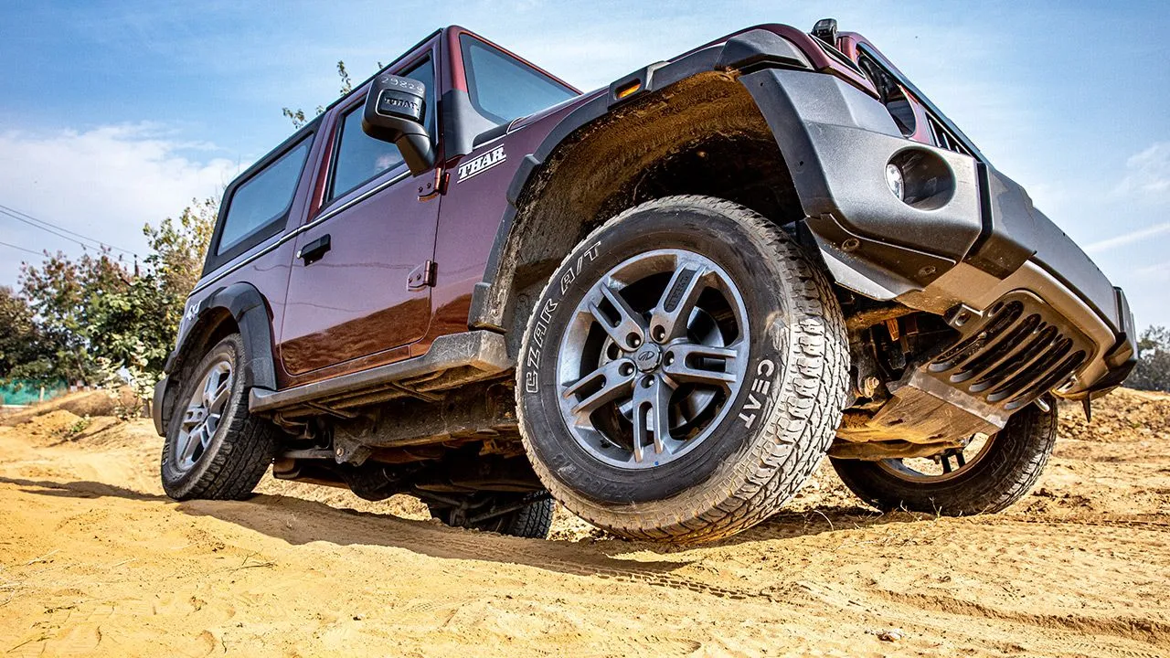 Mahindra Thar Petrol AT axle bender Mahindra Thar Petrol AT axle bender