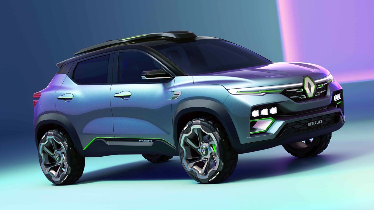 Renault KIGER Concept Side Quarter