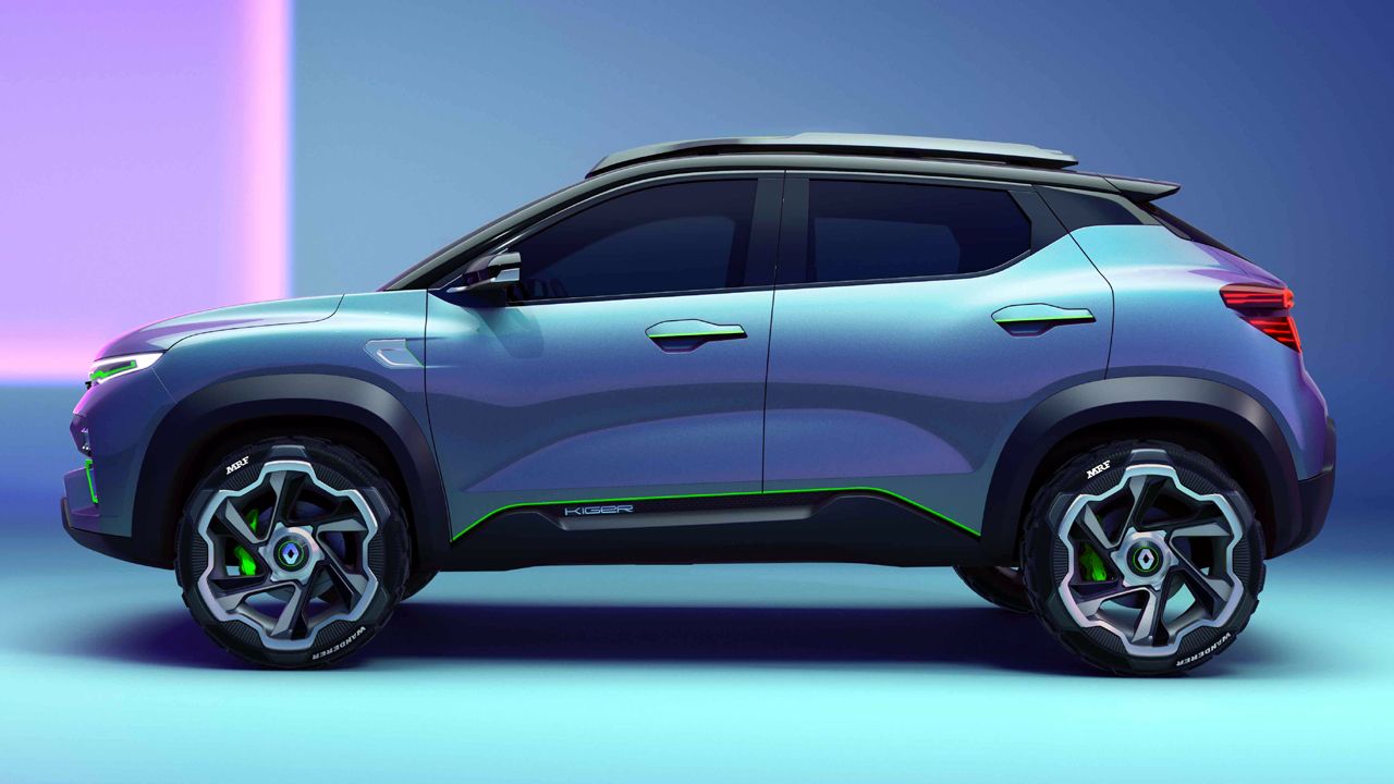 Renault KIGER Concept Side View