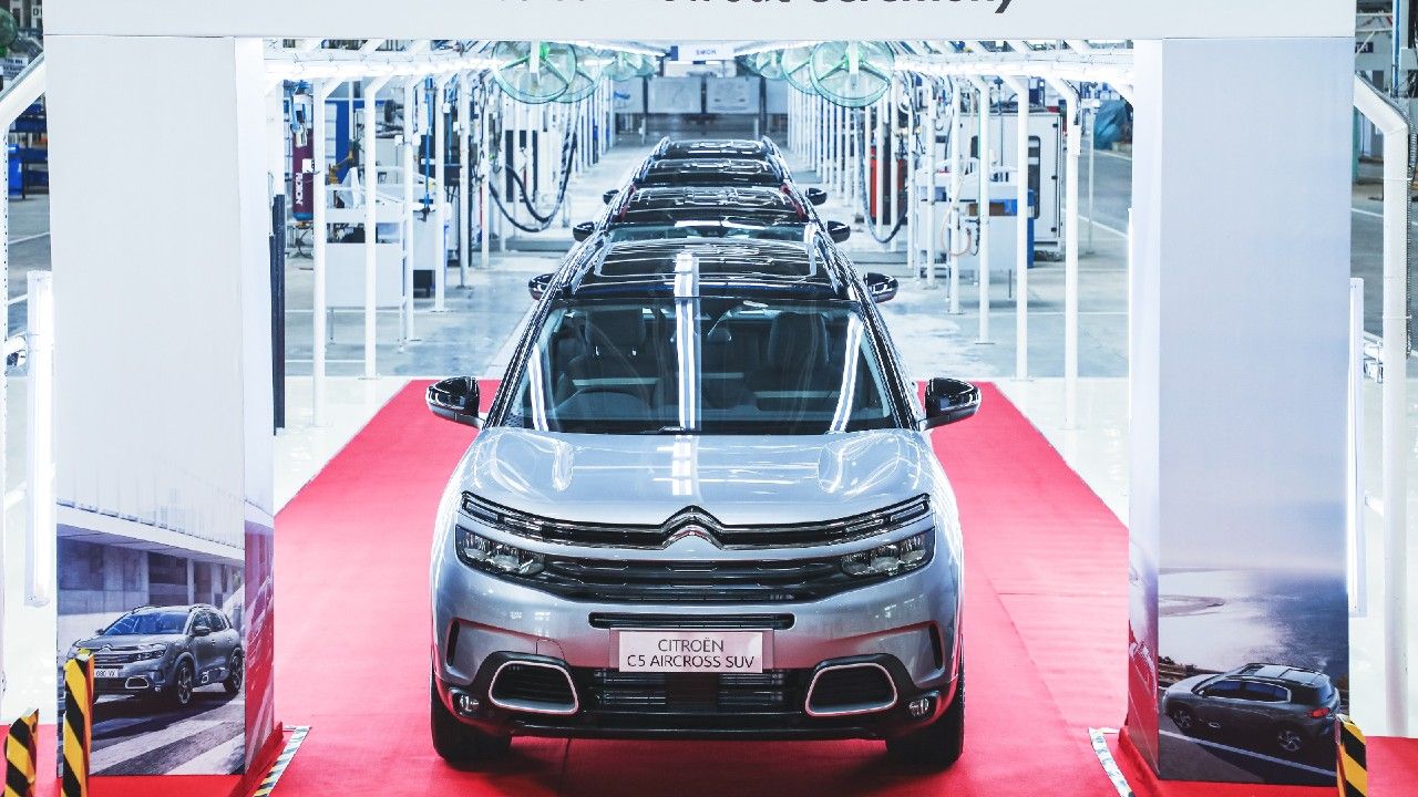 Citroen C5 Aircross Production Begins Tamil Nadu