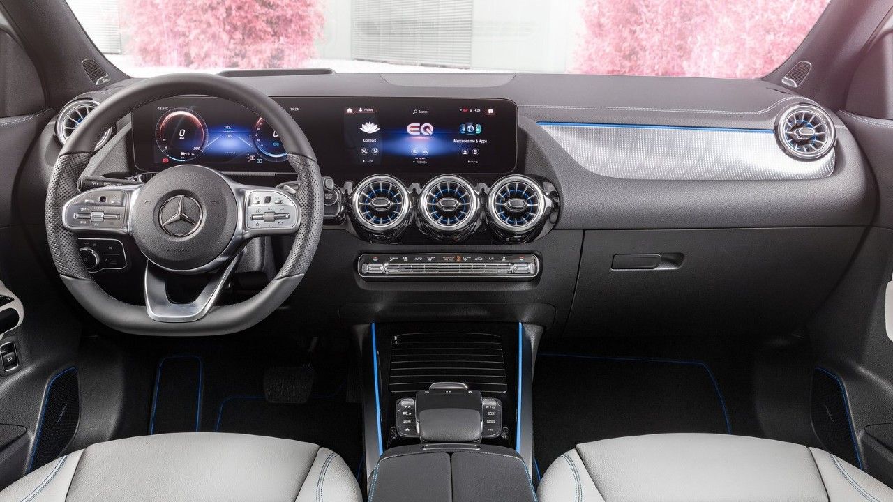Mercedes Benz Eqa Interior Dashborad M
