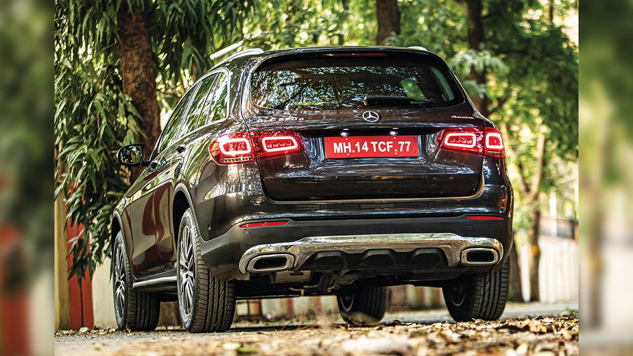 2021 Mercedes Benz GLC 220d Rear Static jpg