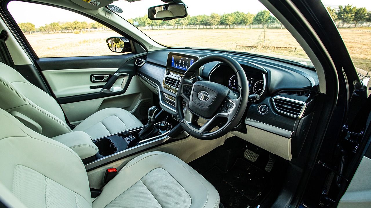 2021 Tata Safari Interior Side View