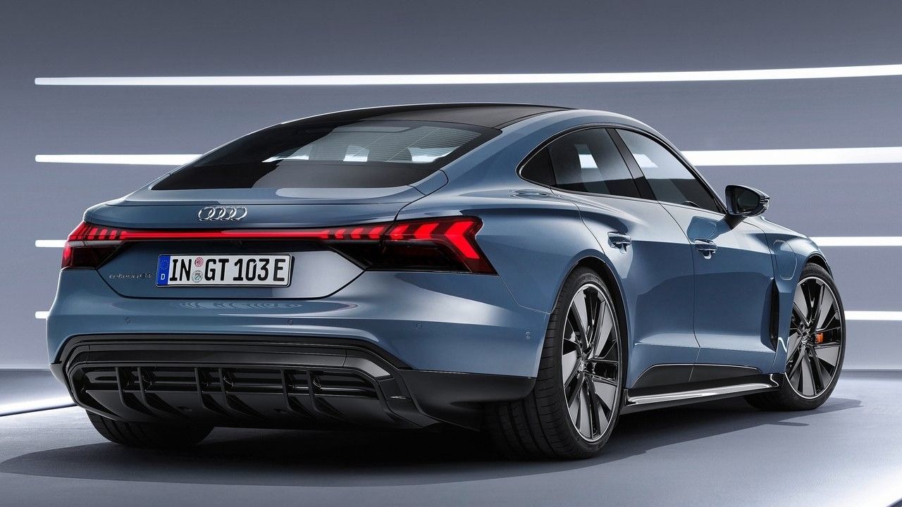 2022 Audi E Tron Gt Unveiled Rear Static M