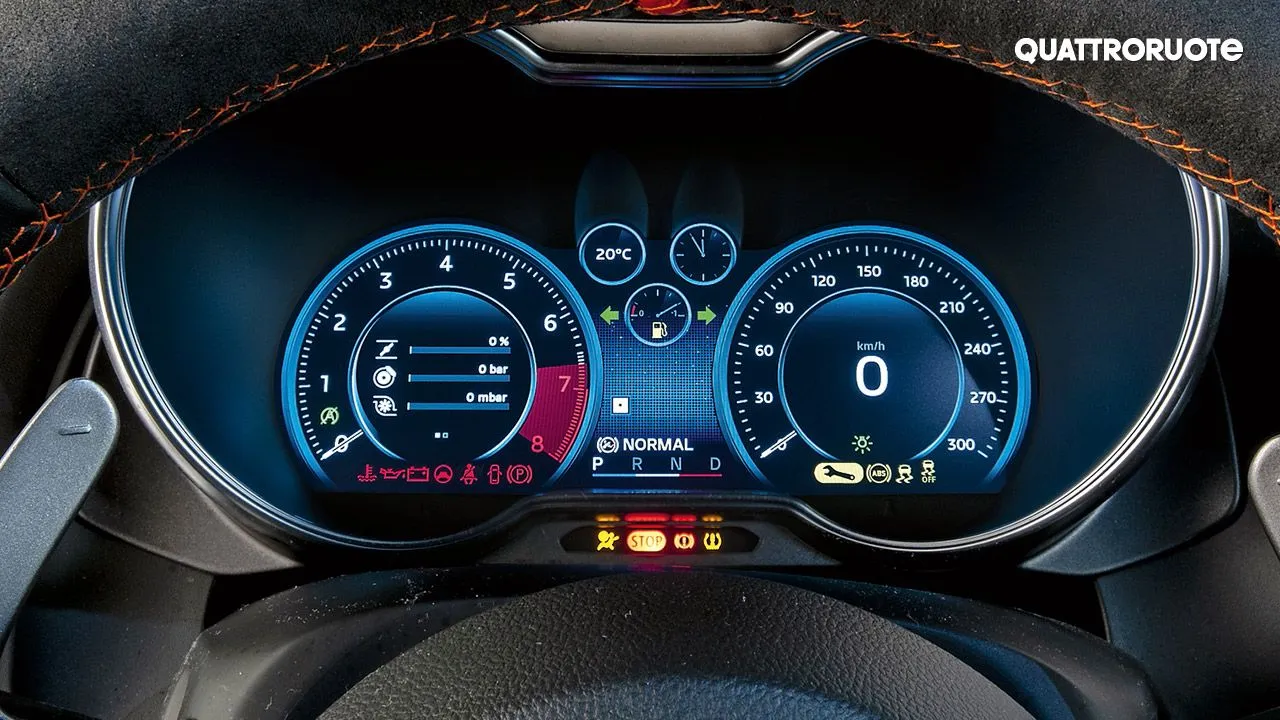 Alpine A 110 S Instrument Cluster