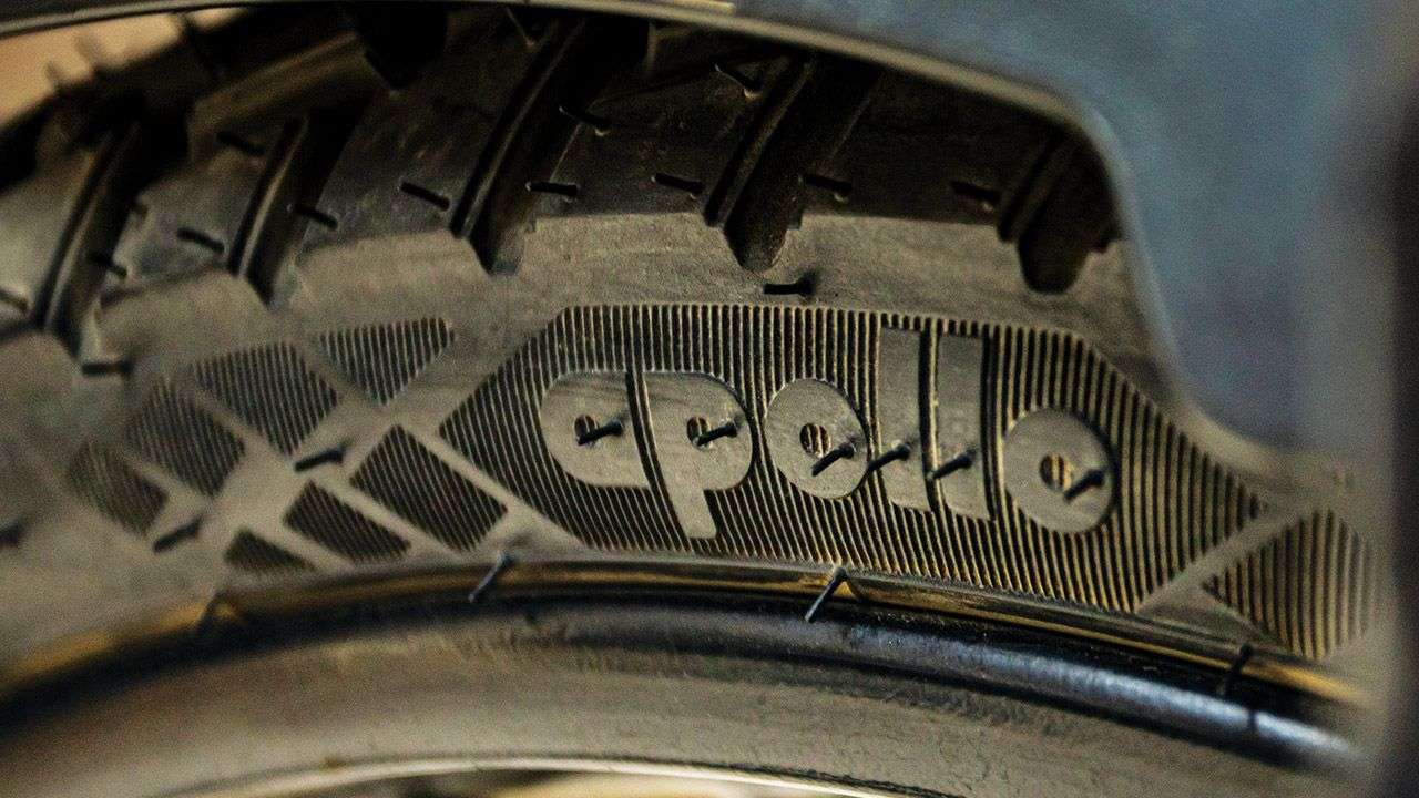 Apollo Actigrip F6 Tyre Side Wall Branding