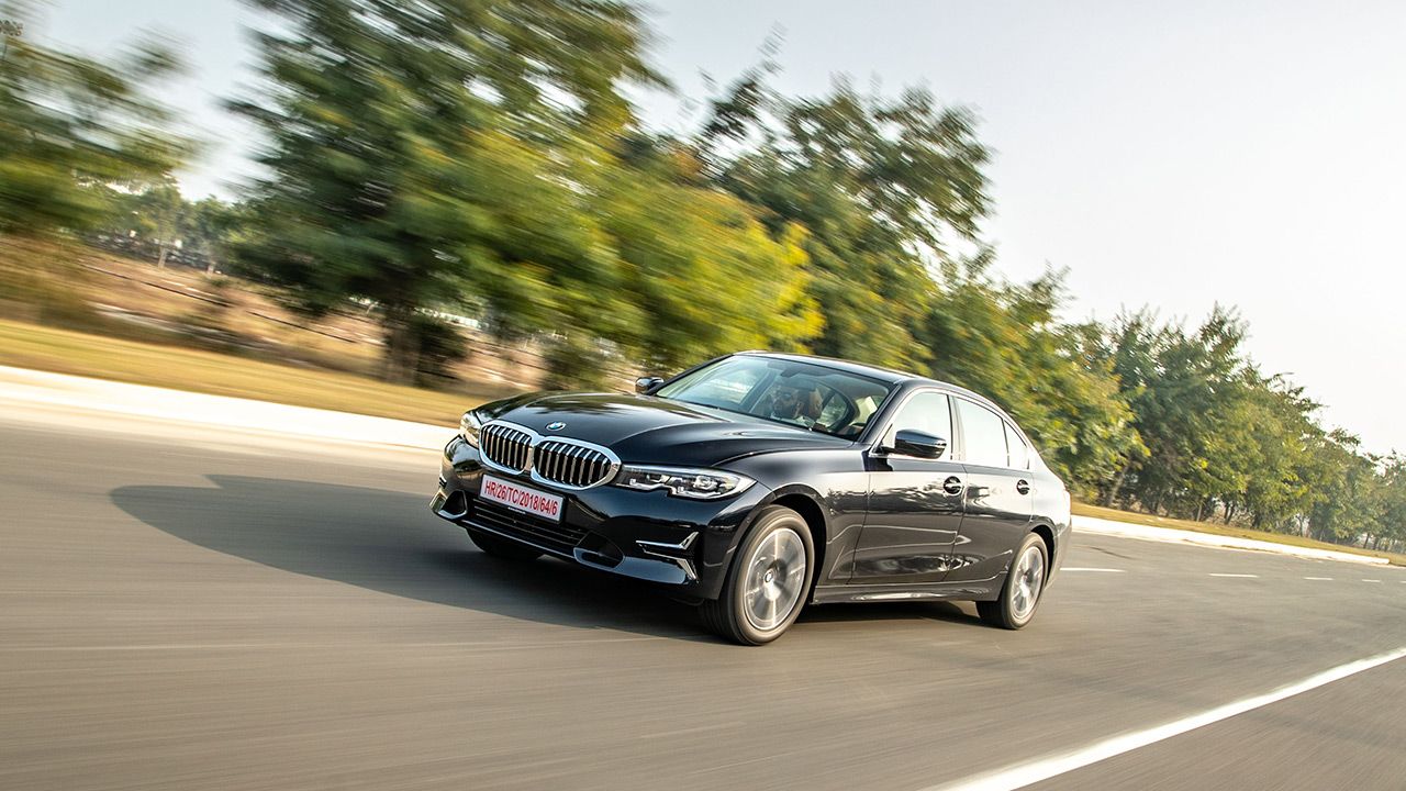 BMW 3 Series Gran Limousine Front Quarter Motion jpg