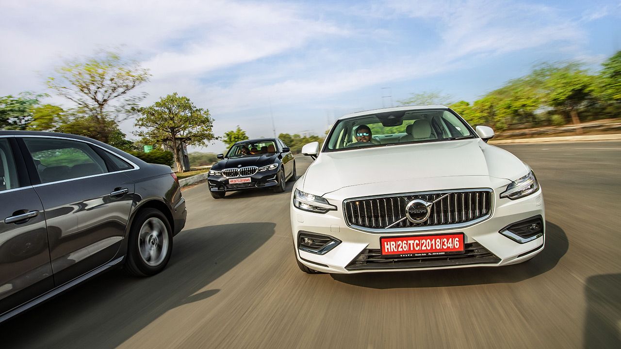 BMW 3 Series Gran Limousine vs 2021 Volvo S60 Front Motion jpg