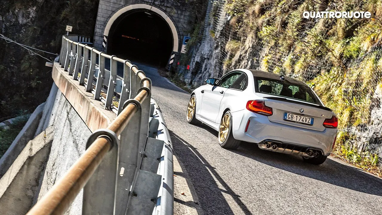 BMW M2 CS Rear Motion Shot1