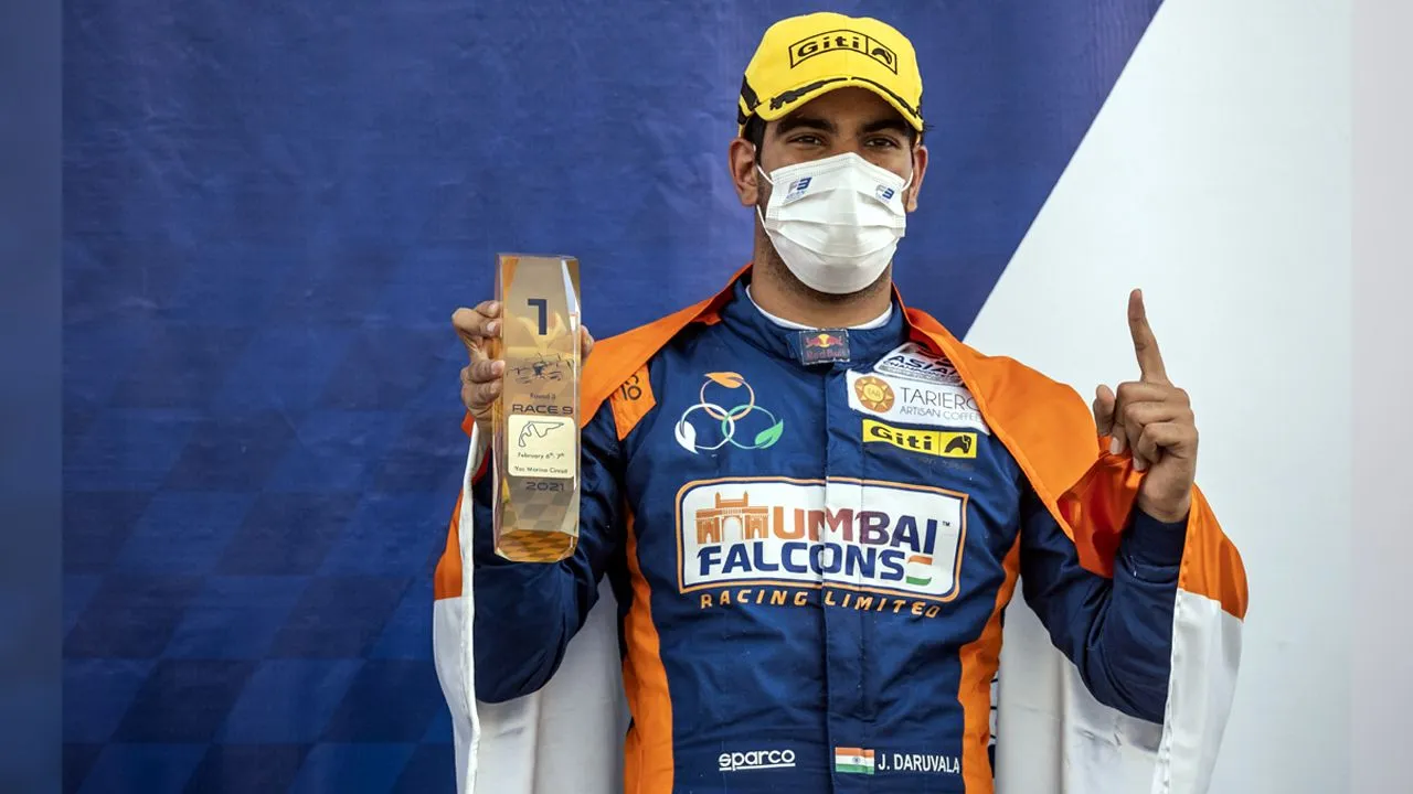 Jehan Daruvala Mumbai Falcons 2021 F3 Asian Championship Jehan Daruvala Mumbai Falcons 2021 F3 Asian Championship