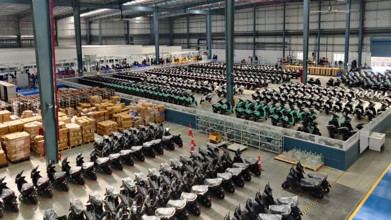 Ather Energy Manufacturing Facility Hosur Tamil Nadu M