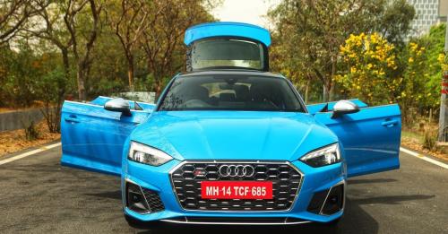 2021 Audi S5 Sportback frameless doors
