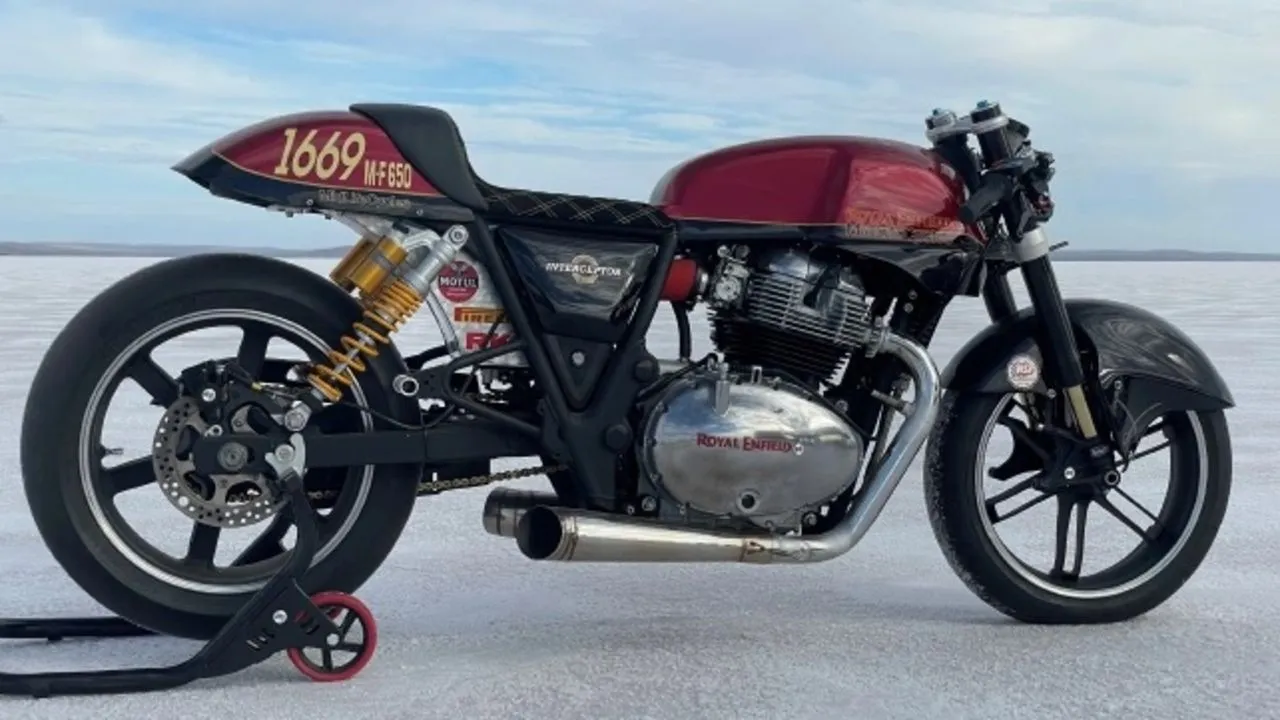 Royal Enfield Interceptor 650 Top Speed Run Australia
