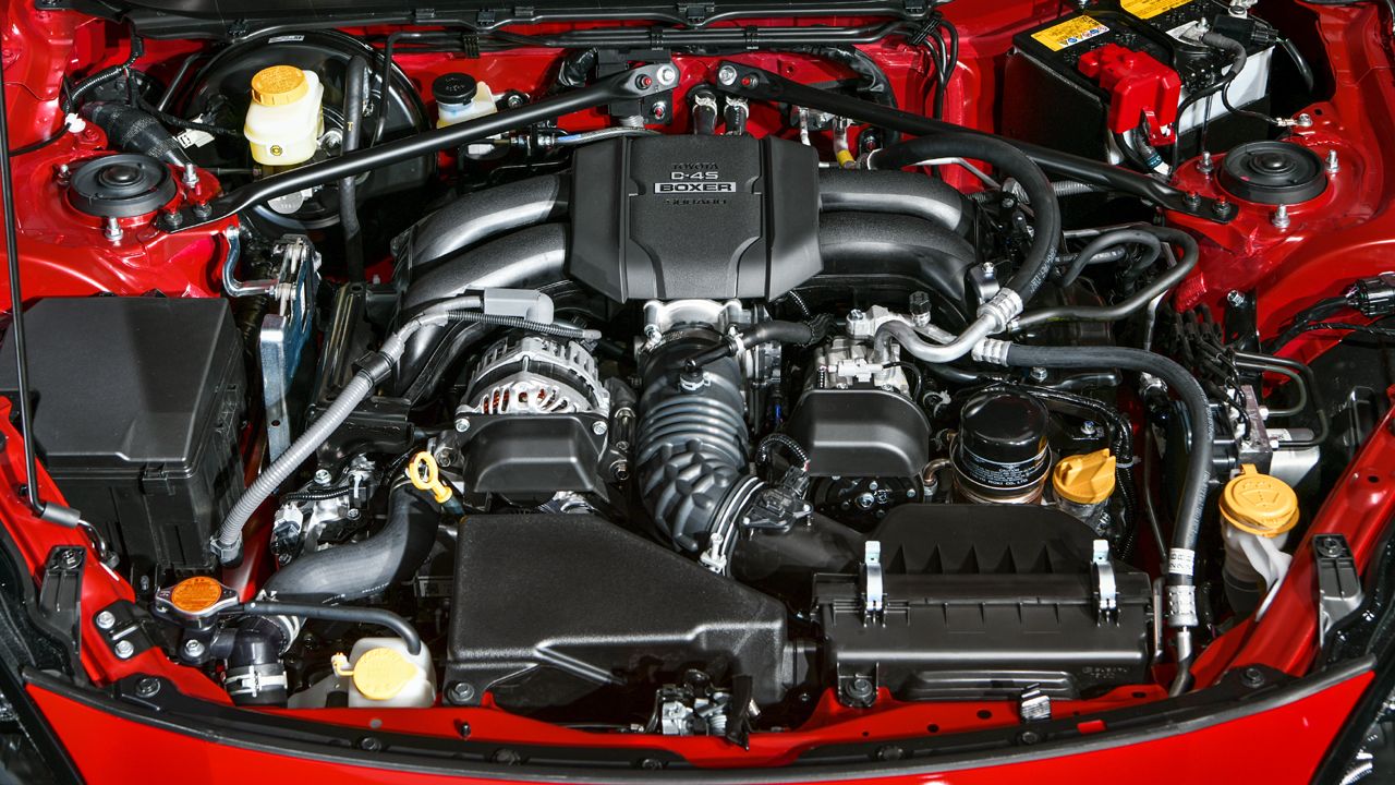 2022 Toyota GR 86 Engine View