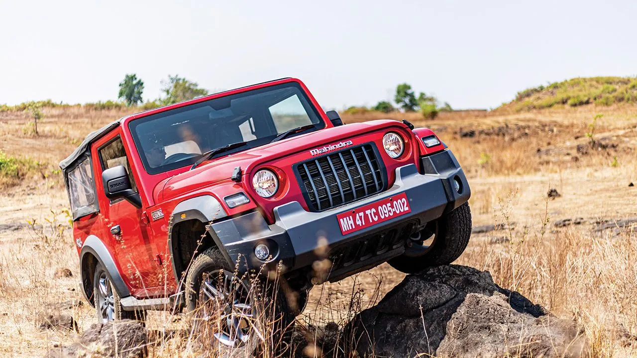 Mahindra Thar Front Static