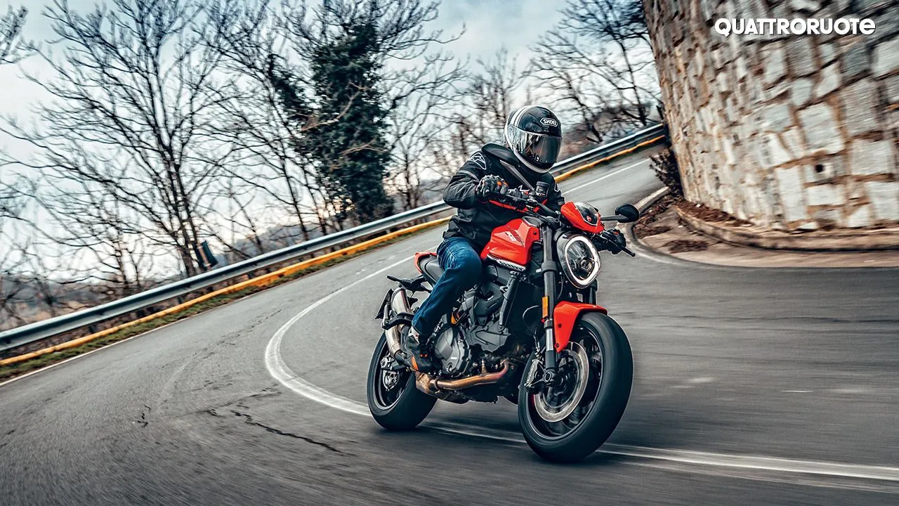2021 Ducati Monster Front Three Quarter Motion