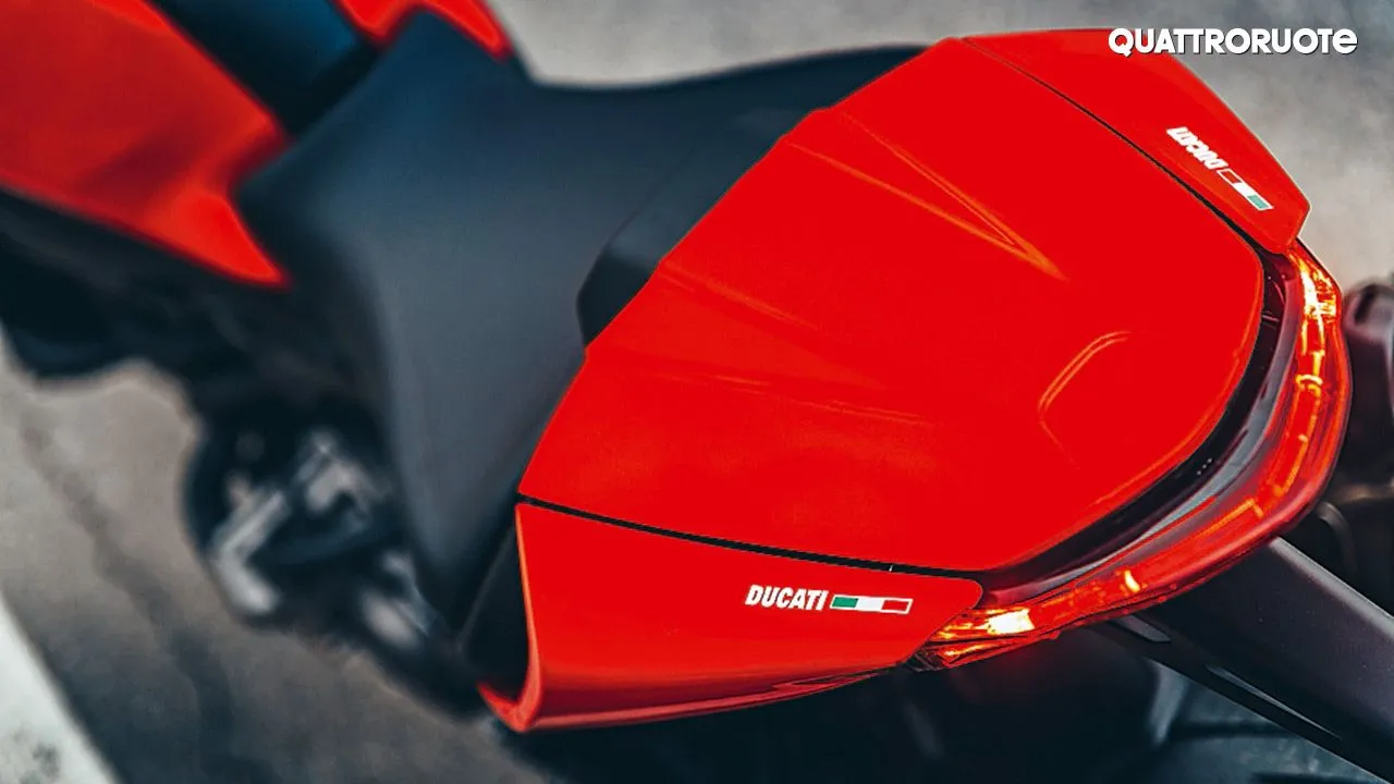 2021 Ducati Monster Rear Seat Cover1