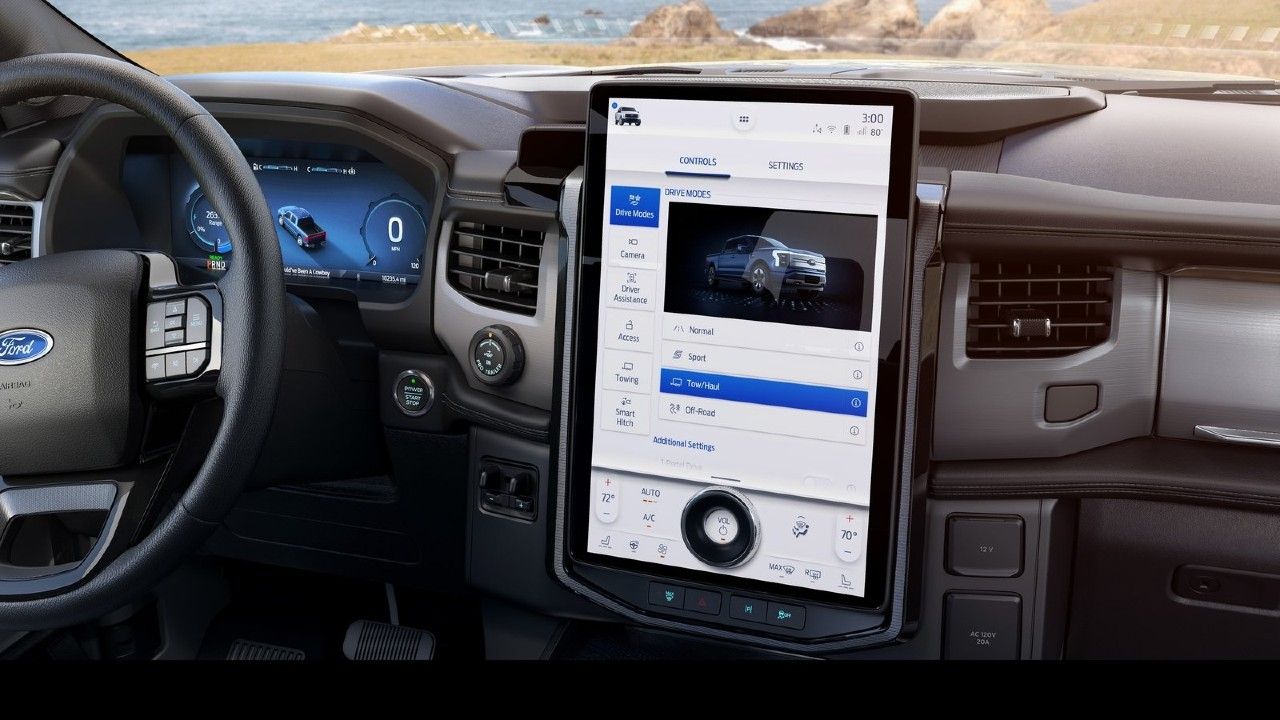 2022 Ford F 150 Lightning All Electric Revealed Interior M