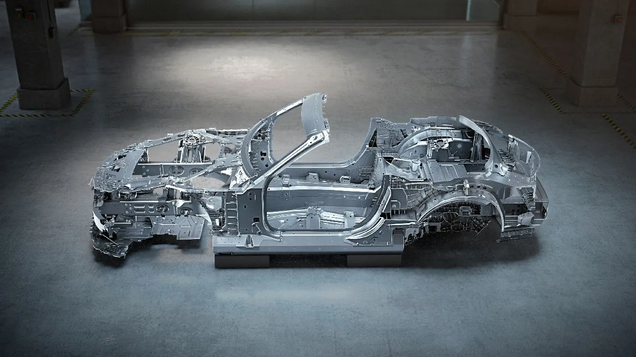 2022 Mercedes AMG SL Roadster Teased 1 