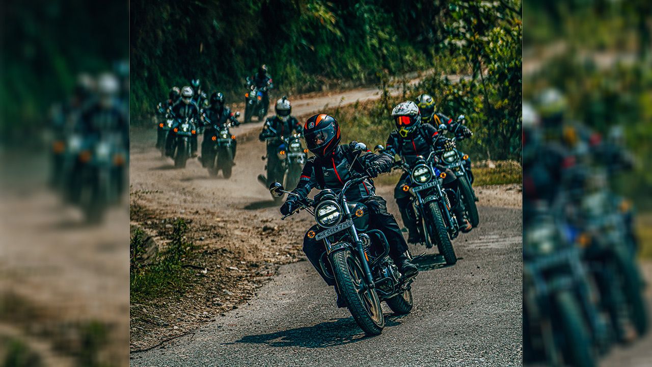 Honda Sunchasers Arunachal Ride hness cb350 group ride