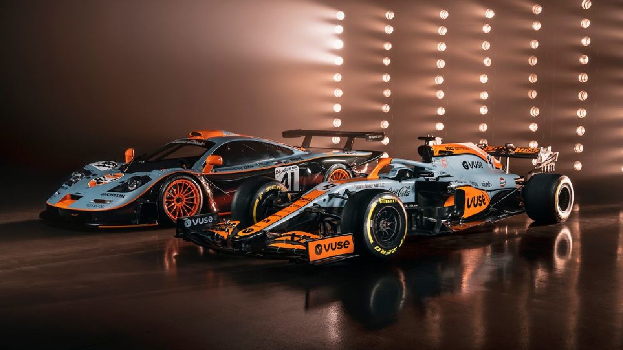 McLaren Showcases One Off Gulf Livery For Monaco GP
