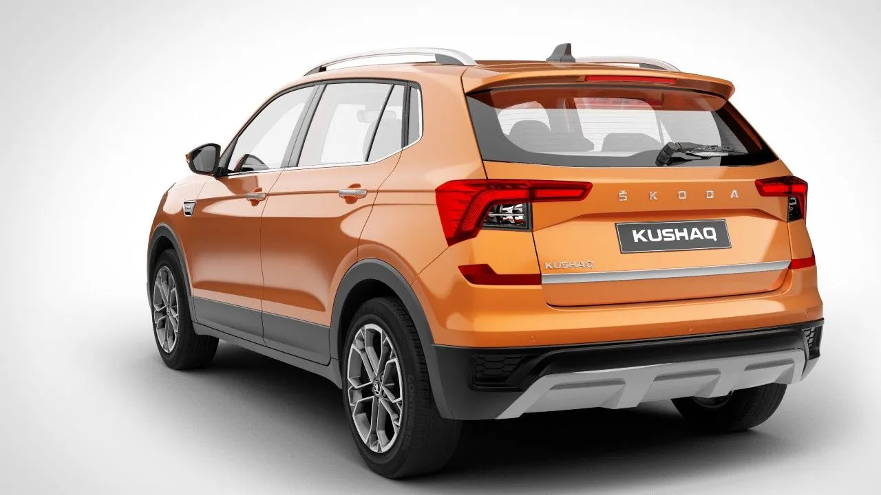 Skoda Kushaq Exterior Design Rear Static M