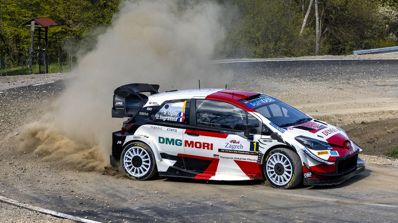 WRC 2021 Croatia Rally Sebastien Ogier