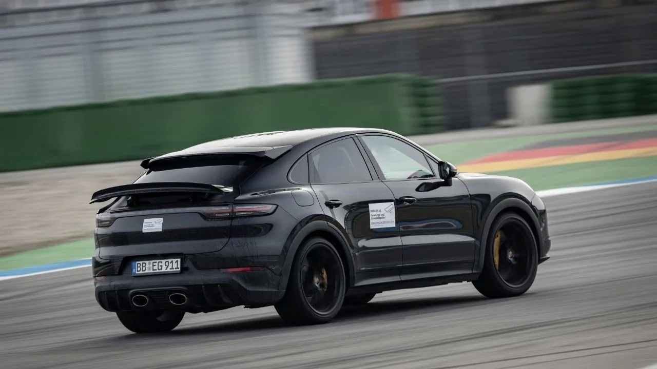 High Performance Cayenne Coupe Launching Soon Rear M